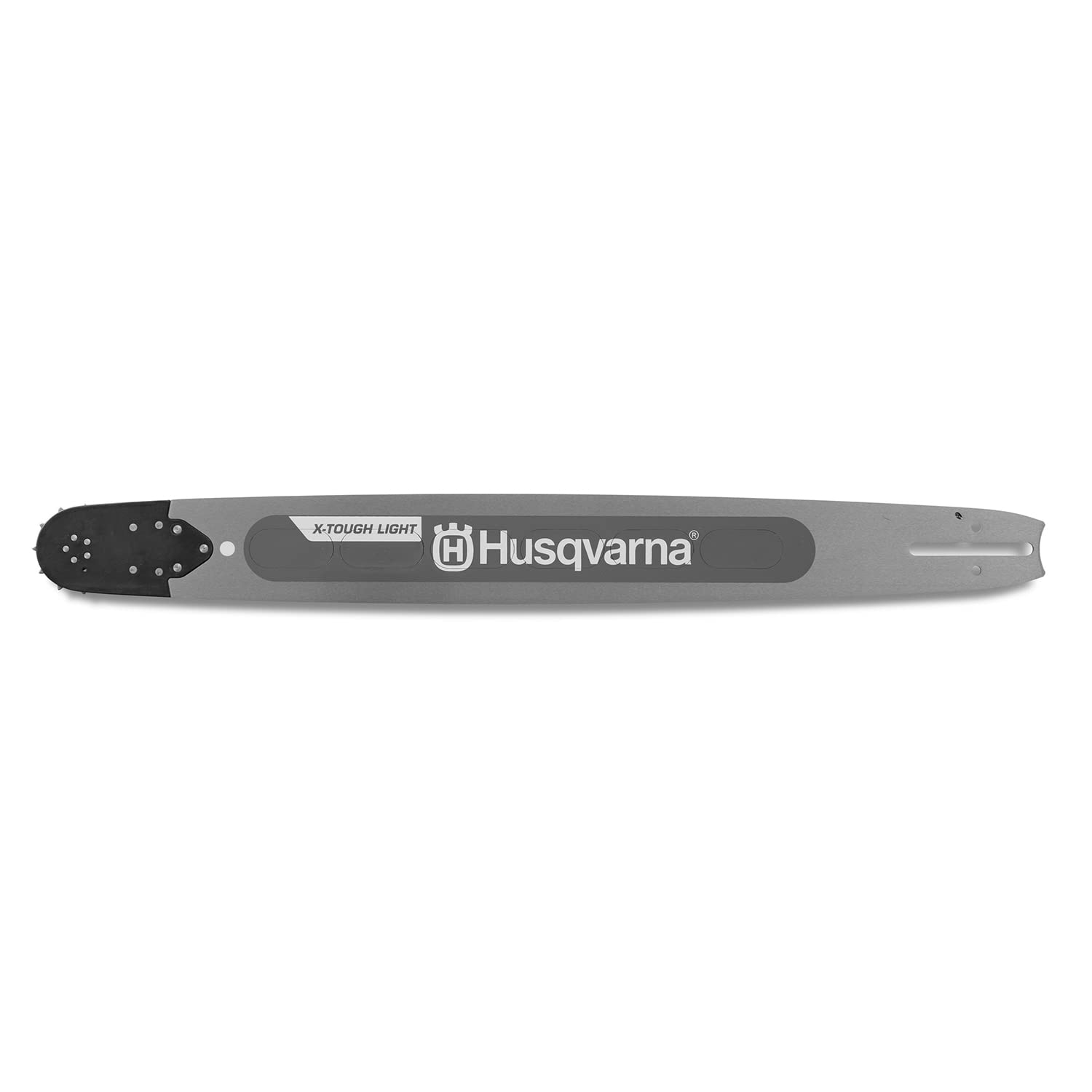 Husqvarna X-Tough Light RSN bar 24in boosts maneuverability for tough cuts.