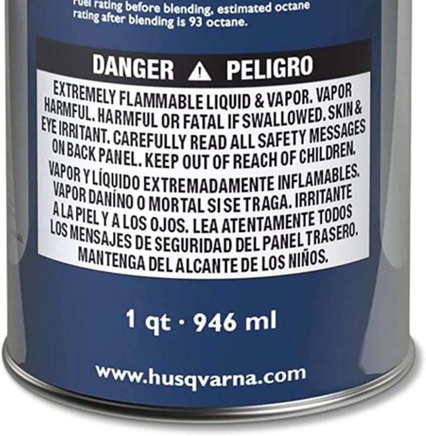 Husqvarna XP no oil-gas mixing required for simplicity.