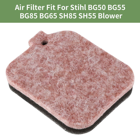 HUSWELL air filter captures fine particles to reduce debris intake during yard work.