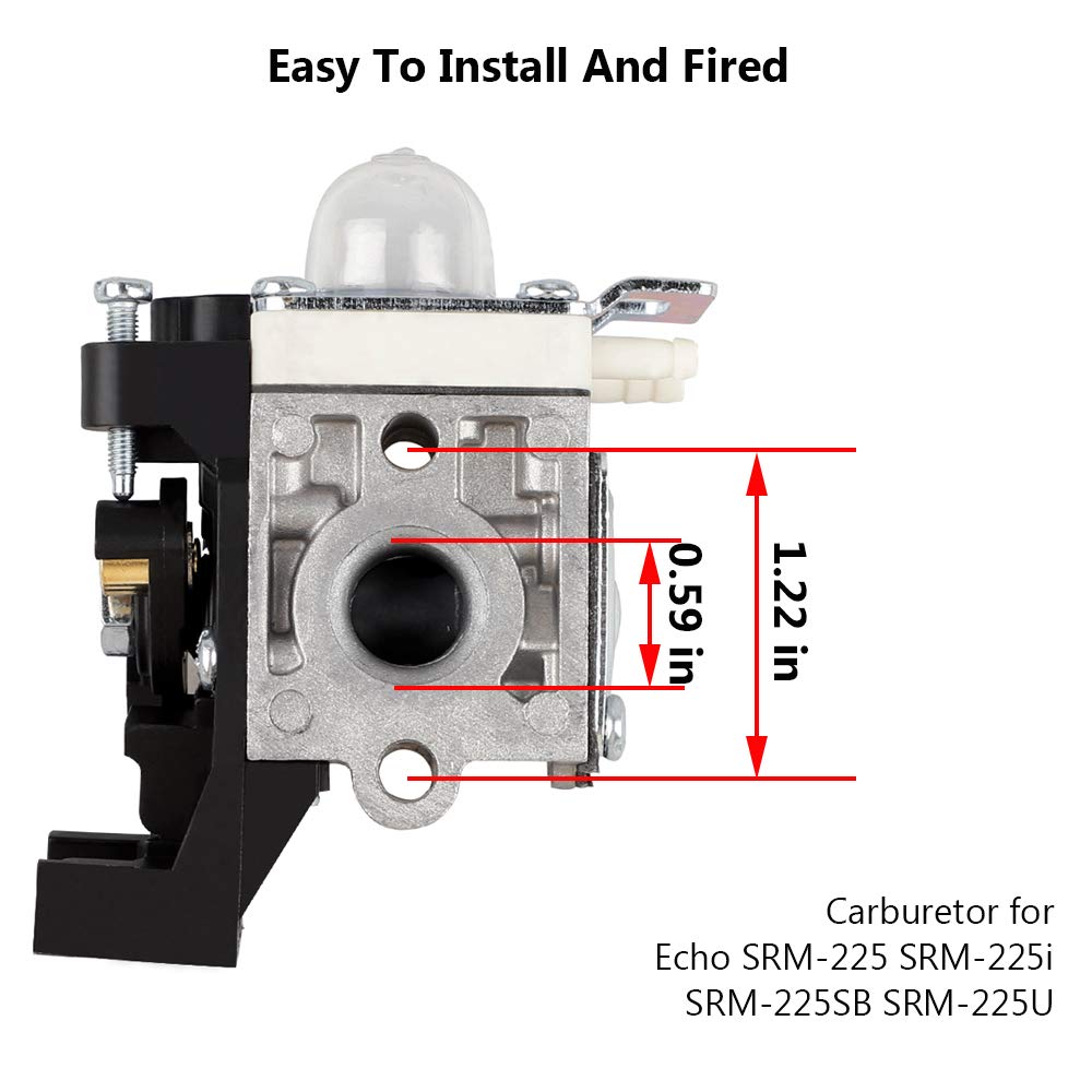 Huswell Echo compatible carburetor upgrade kit ready for quick install.