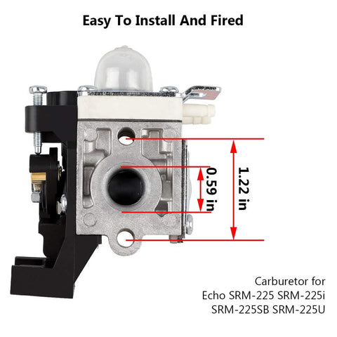 Huswell Echo compatible carburetor upgrade kit ready for quick install.