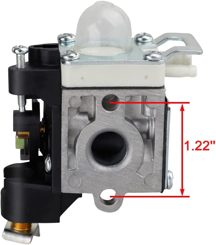HUSWELL ES-255 carburetor detail close-up for airflow balance