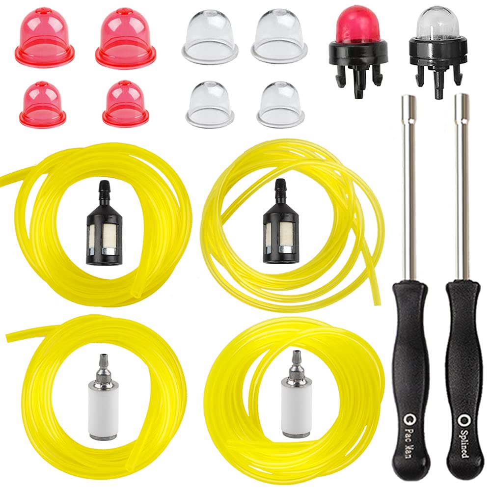 HUSWELL four-size fuel line kit for versatile small engines