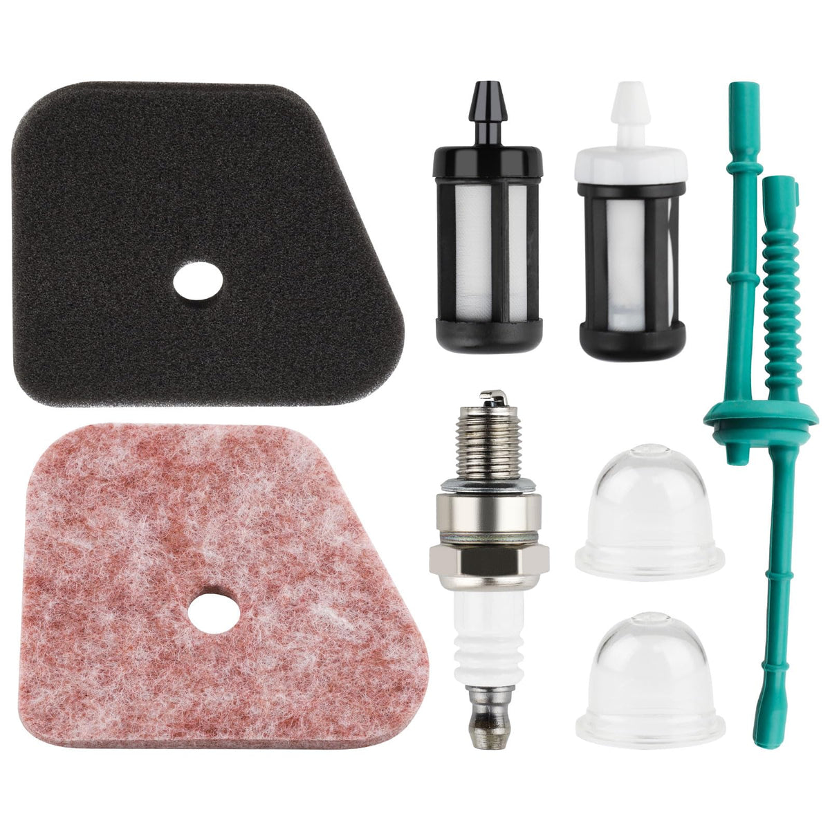 HUSWELL FS130R air filter kit close-up for Stihl trimmers improves airflow
