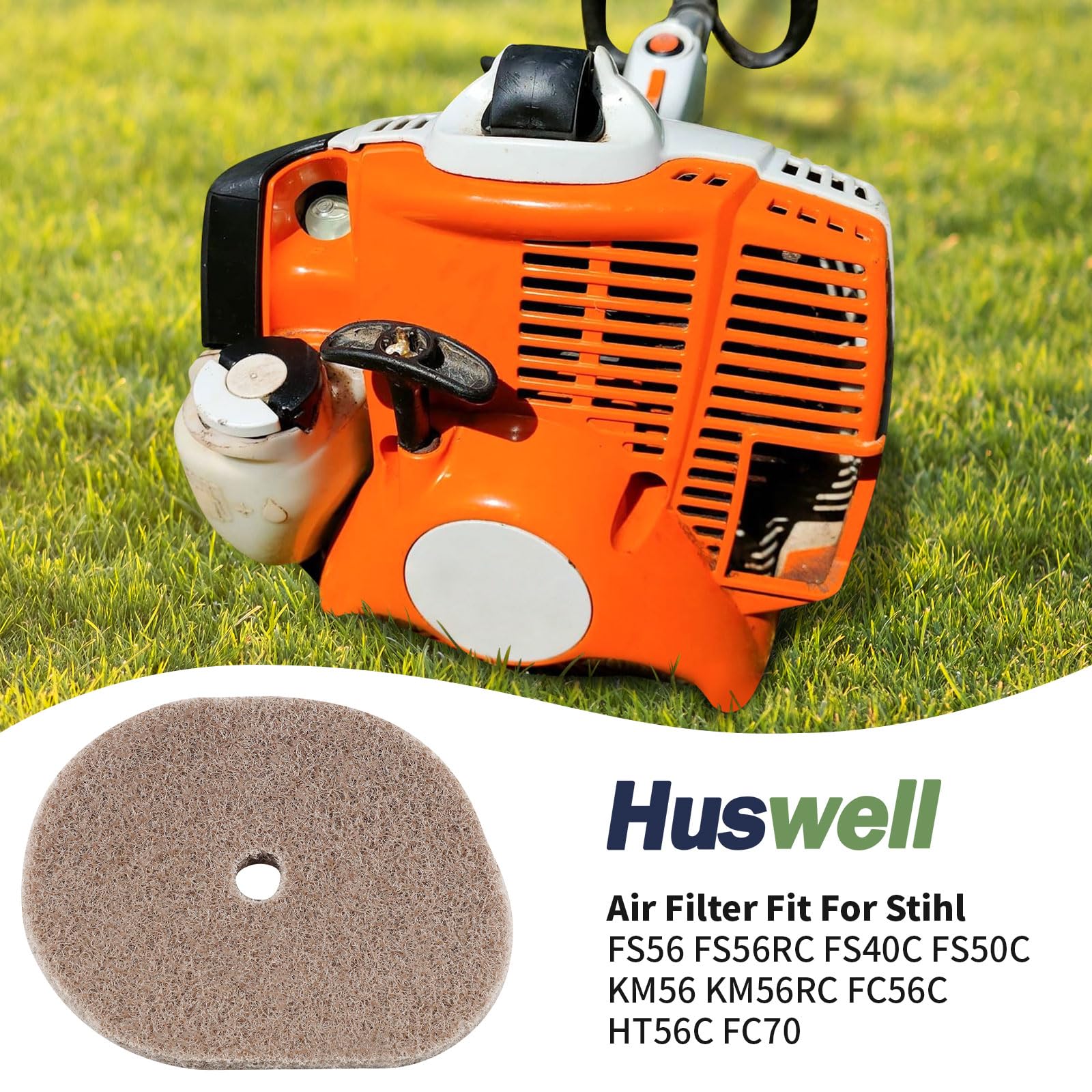 HUSWELL FS56RC fuel line ensures steady fuel flow for reliable starts