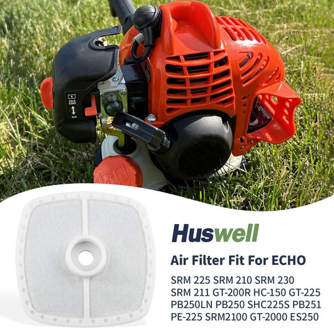 HUSWELL fuel line kit for Echo-compatible trimmers ensures steady fuel flow.