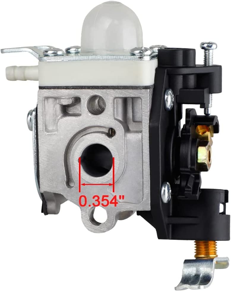 HUSWELL PB-250 carburetor side view—clear fit guidance for quick maintenance