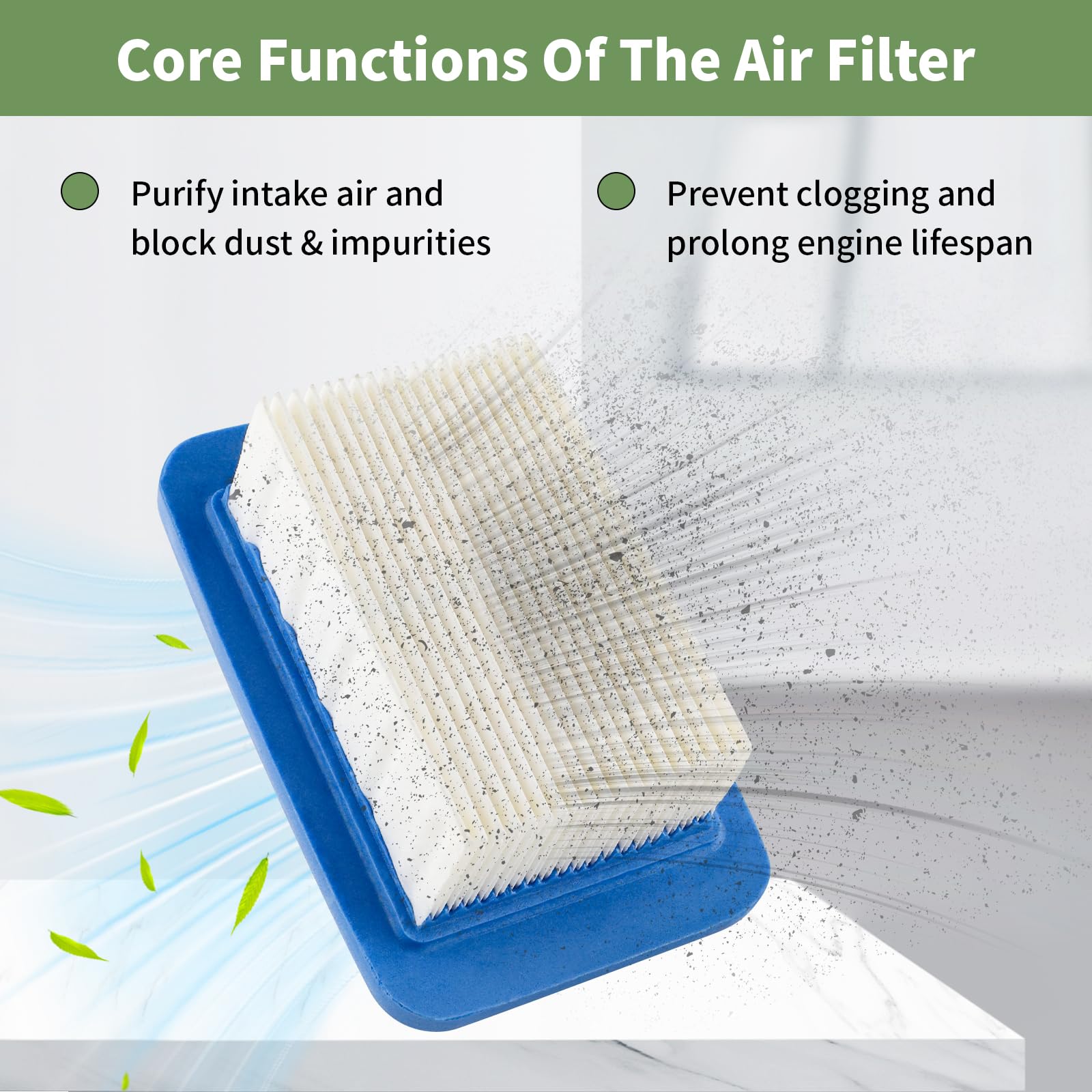 HUSWELL PB580T fuel filter maintains steady performance.