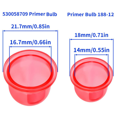 HUSWELL primer bulb for Echo 12318140630 ensuring steady fuel priming.