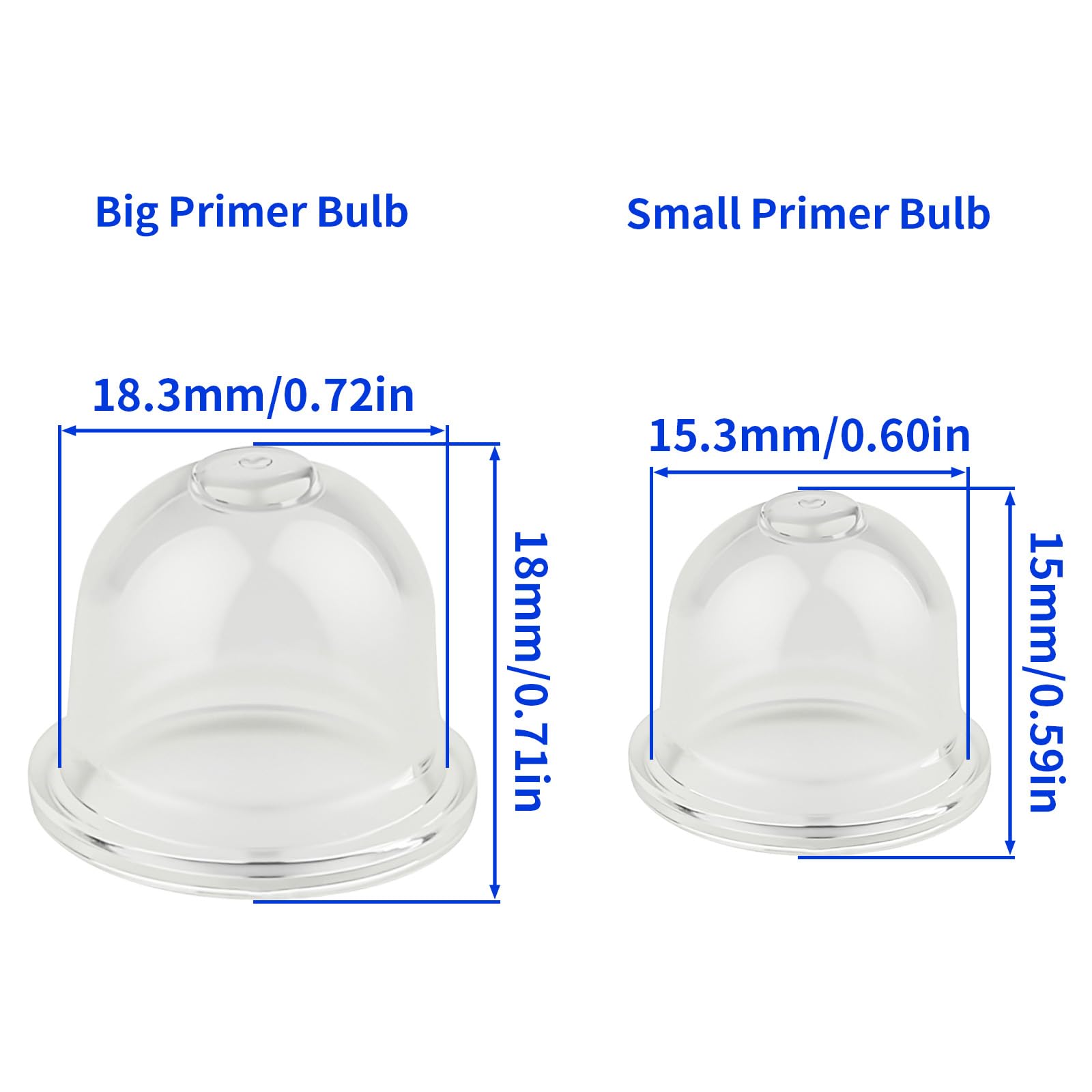 HUSWELL primer bulb for Husqvarna 130BT 350BT series with dependable starts.