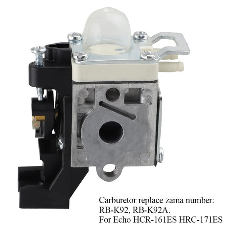 RB-K92A carburetor for Echo HC-2210, reliable fuel metering opportunity