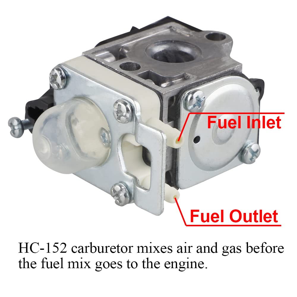 RB-K92A carburetor for Echo HC-3810, replacement part view