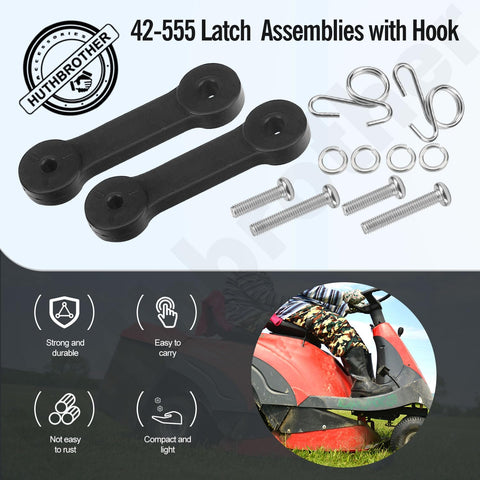 Huthbrother 109808x-compatible latch for easy replacement.