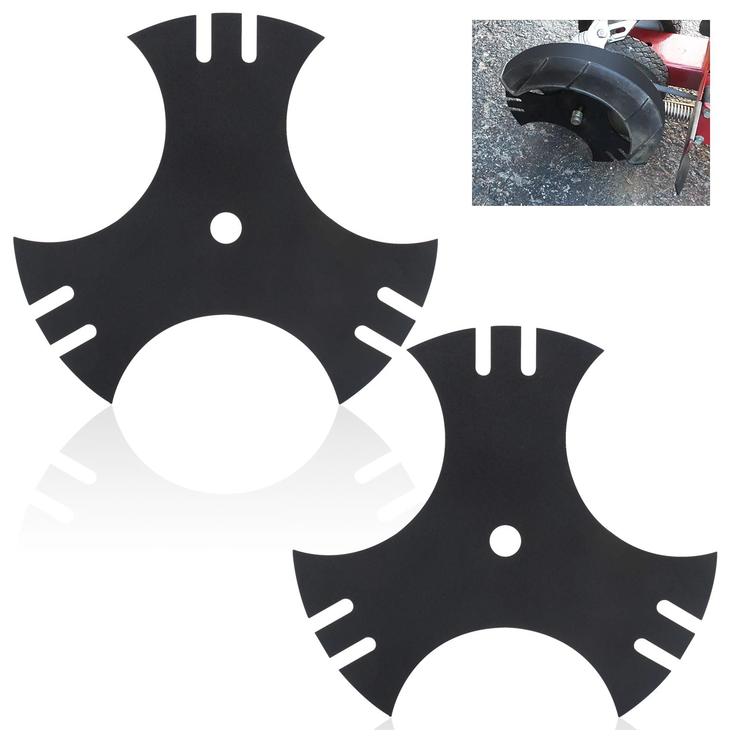 Huthbrother 9-inch blade with 5/8-inch center hole for precision edging and longevity