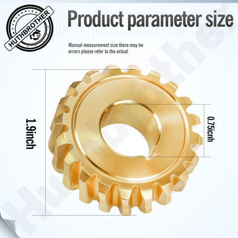 Huthbrother auger shaft assembly improves drive alignment and auger stability.