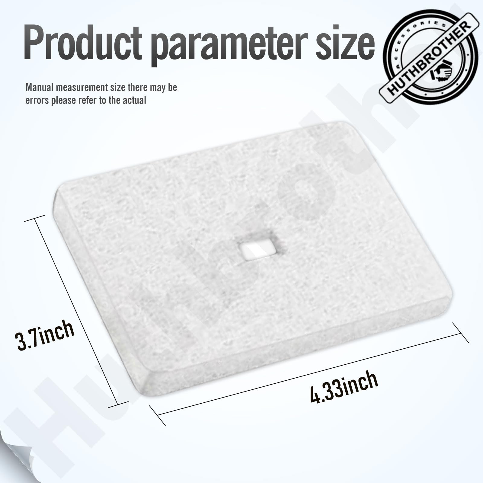Huthbrother-compatible air filter cotton for Hiblow HP-80-0110 and HP-80-0117 enhances airflow.