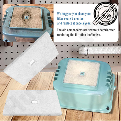Huthbrother eight-pack extends service life with ready-to-use replacements.