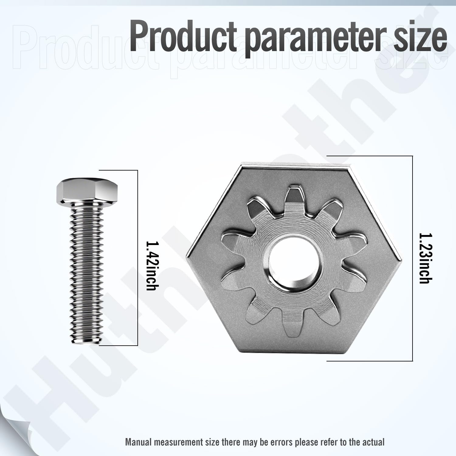 Huthbrother hex screw 710-0528 for secure mounting