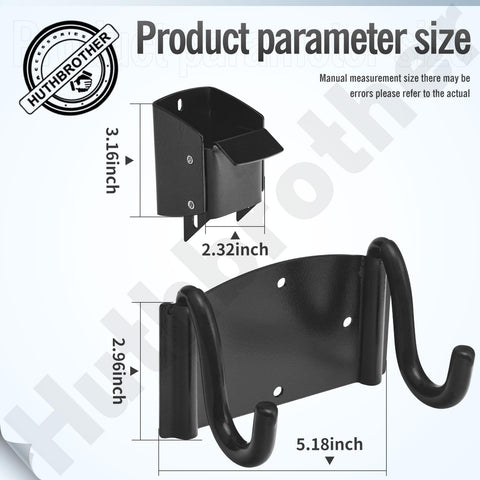 Huthbrother included screws close-up highlights complete installation kit.