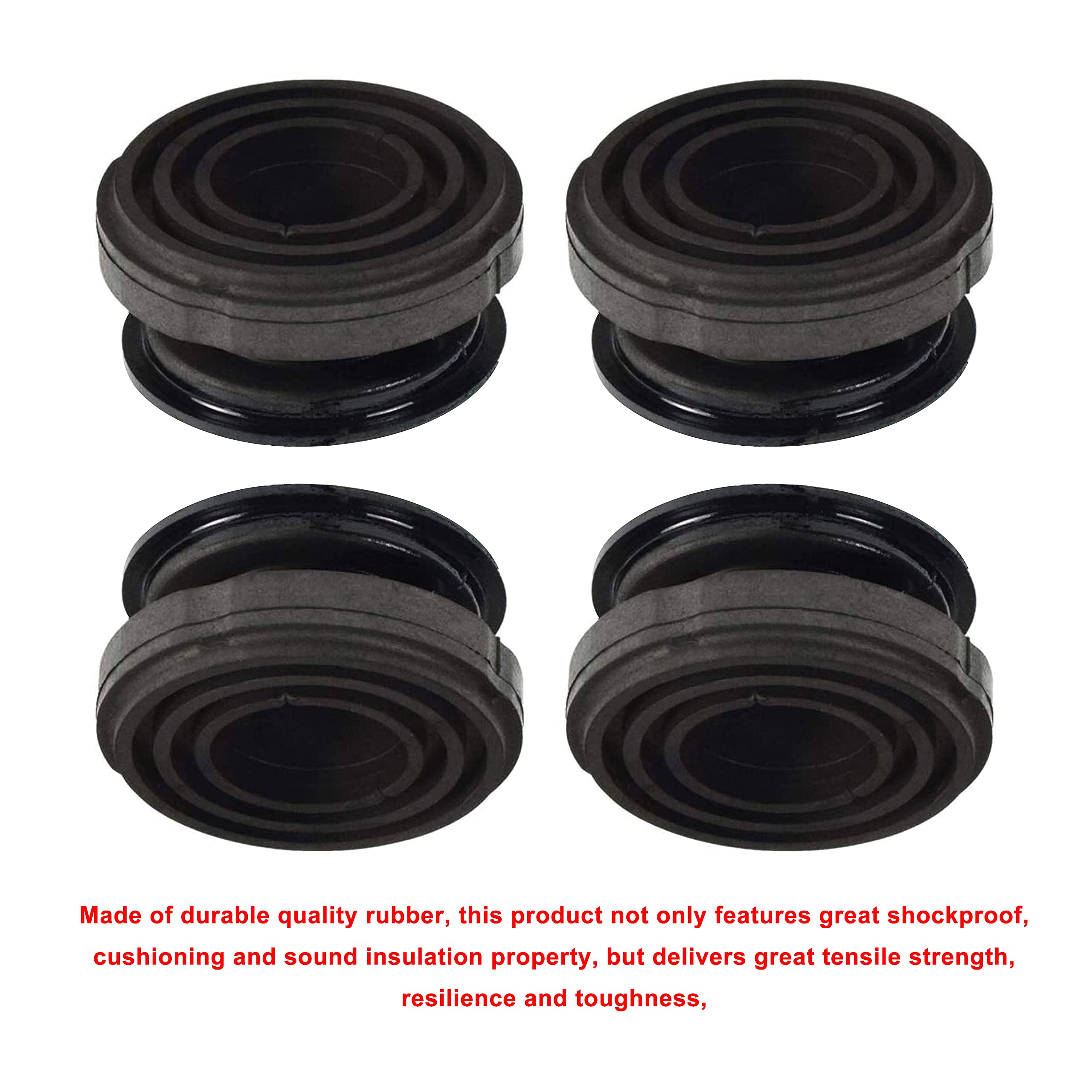 Huthbrother installation diagram for quick replacement of foot pads.