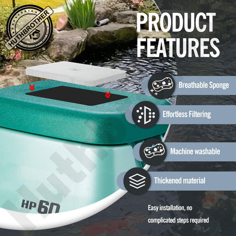 Huthbrother precision-fit filters ensure quick installation and stable pump operation.