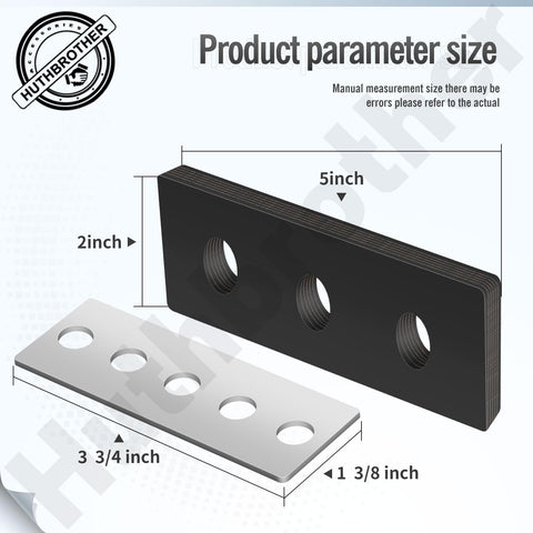 Huthbrother SBR rubber paddles shown, 3/8-inch thick for durable snow contact.