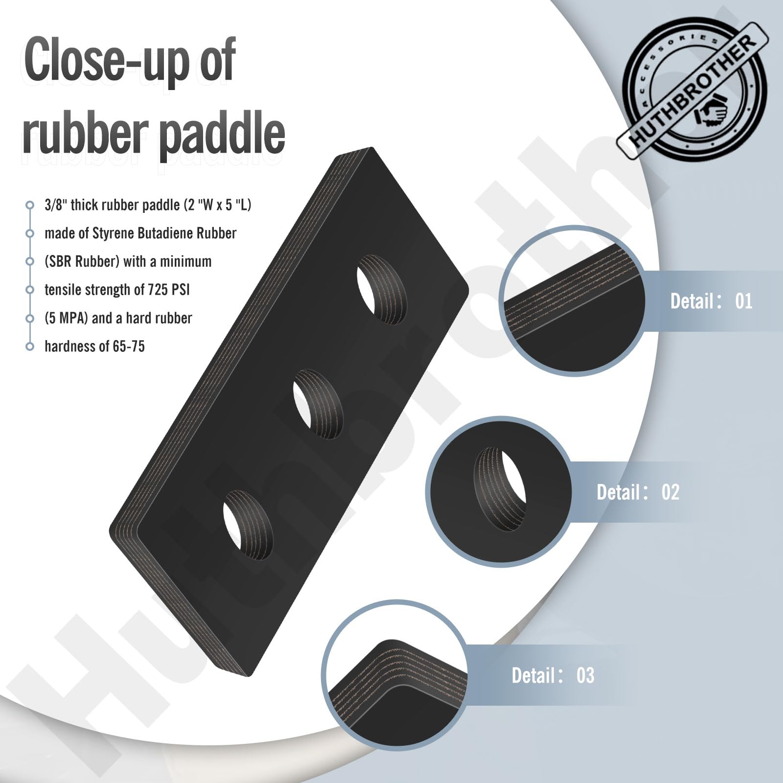 Huthbrother Self-tapping screws simplify attachment during impeller upgrades.