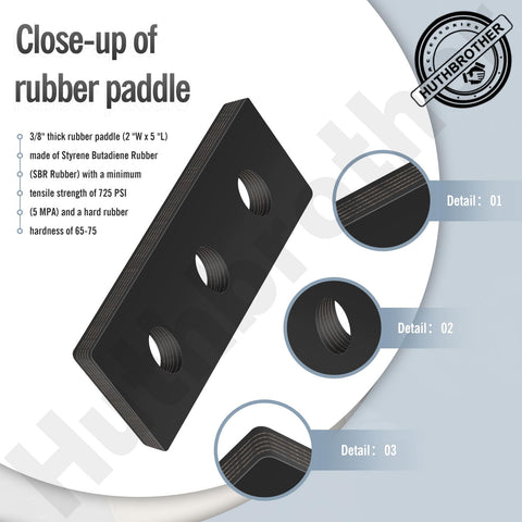 Huthbrother Self-tapping screws simplify attachment during impeller upgrades.