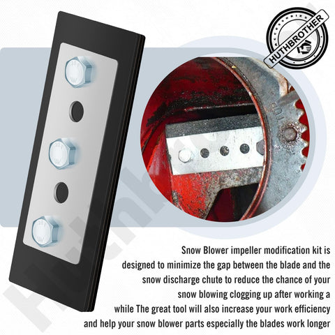 Self-tapping screws included for easy mounting in cold conditions
