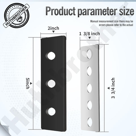 Huthbrother metal straps secure paddles for stable two-stage operation.