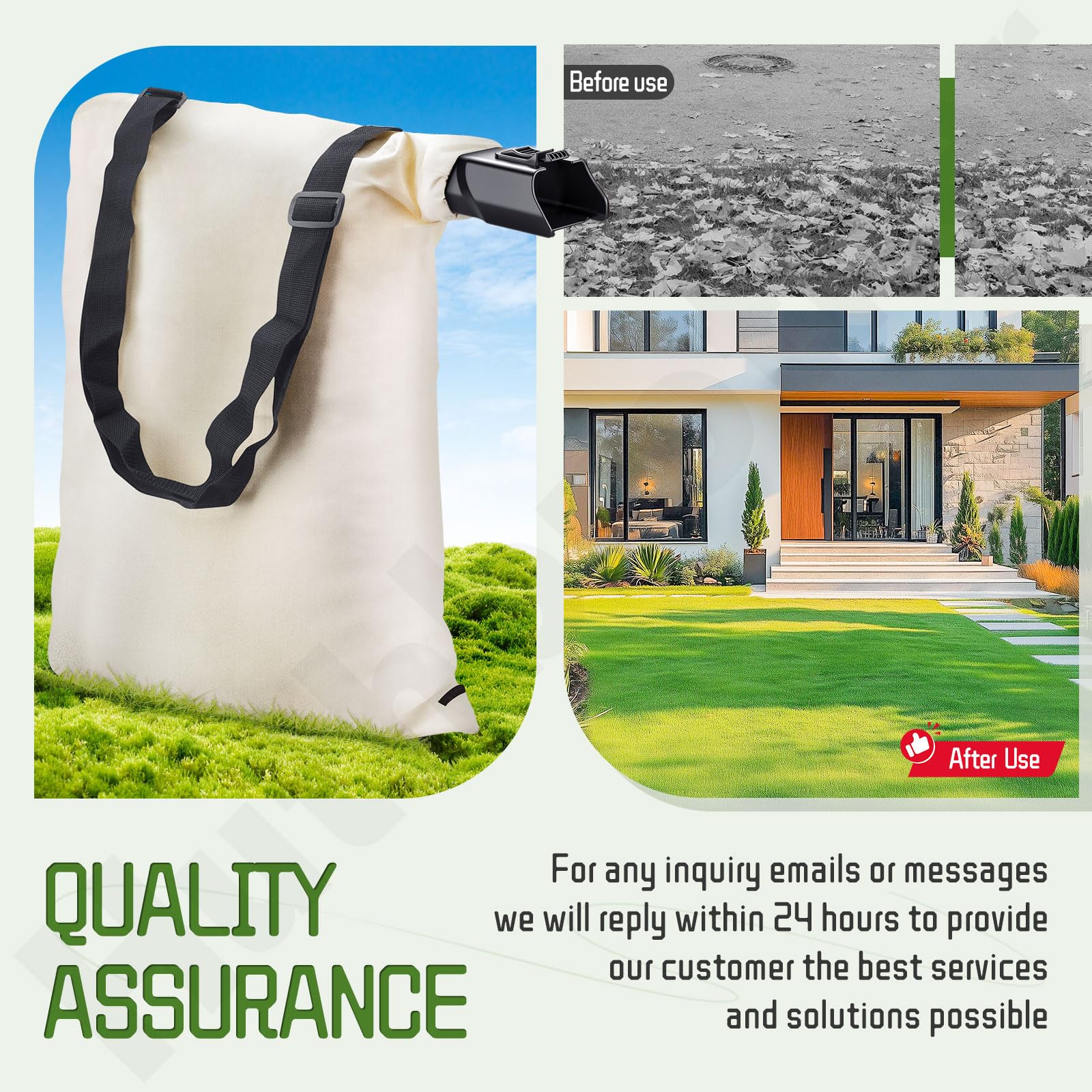 Huthbrother bag 51621 reinforced bottom reduces cracking during use
