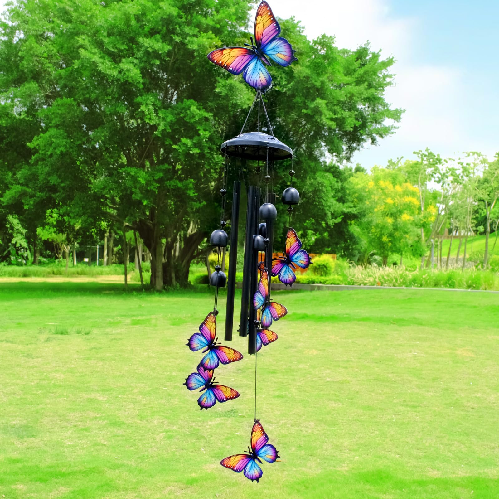 HUVNSOCH wind chime S-hook offers simple tool-free installation