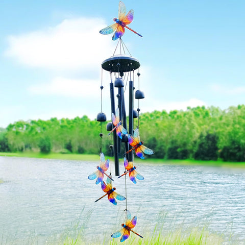 HUVNSOCH dragonfly garden decor ornament enhances curb appeal and whimsy