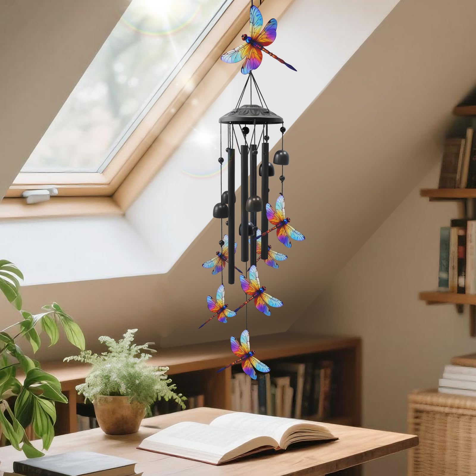 HUVNSOCH wind chimes suitable as memorial or birthday gifts for nature lovers