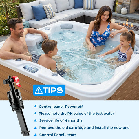 HUVOQ balanced water results for a comfortable soak