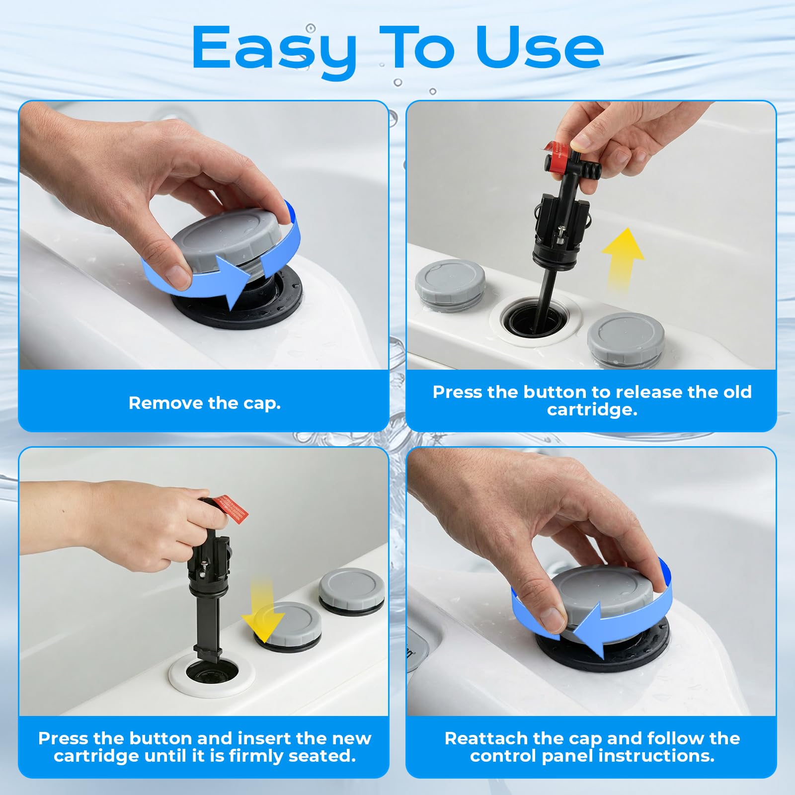 HUVOQ salt system compatible with Caldera Utopia Paradise spas