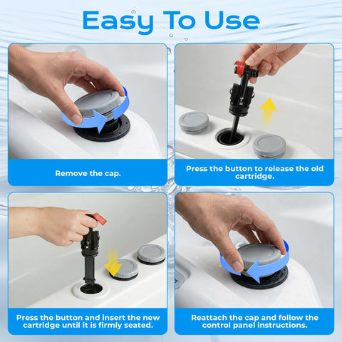 HUVOQ salt system compatible with Caldera Utopia Paradise spas