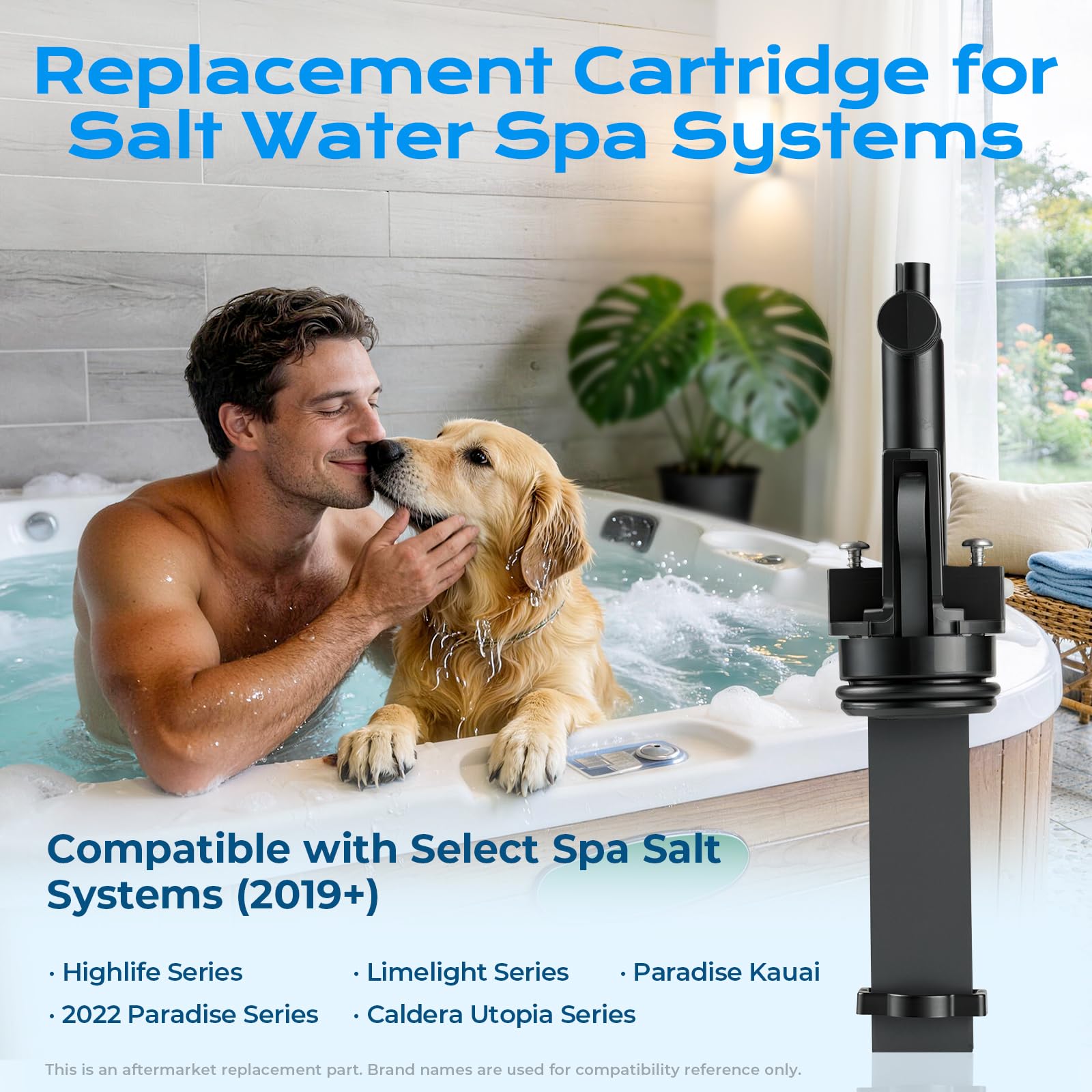 HUVOQ salt system durable construction supports long life