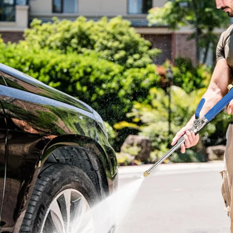 HUYCZ Jet Nozzle Wand jet-stream tip tackles tough outdoor grime.