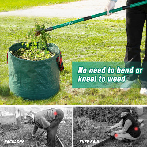 HUZSV chemical-free weeding option supports safe family gardening