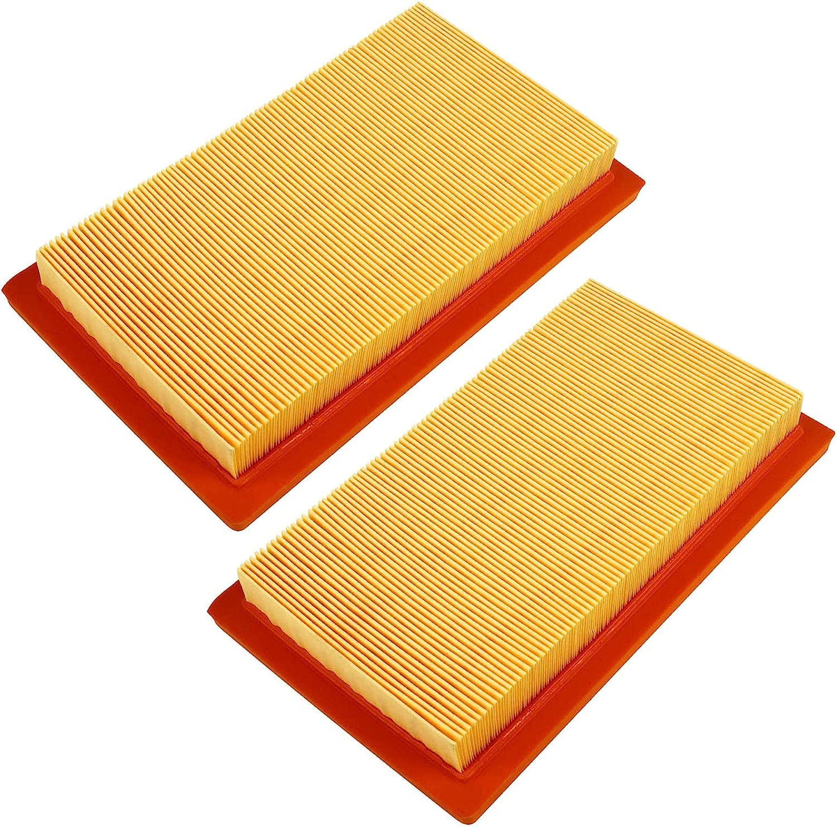 HUZTL 0J8478S air filter for Generac 14kW engines; clear view of filtration housing and pleats.