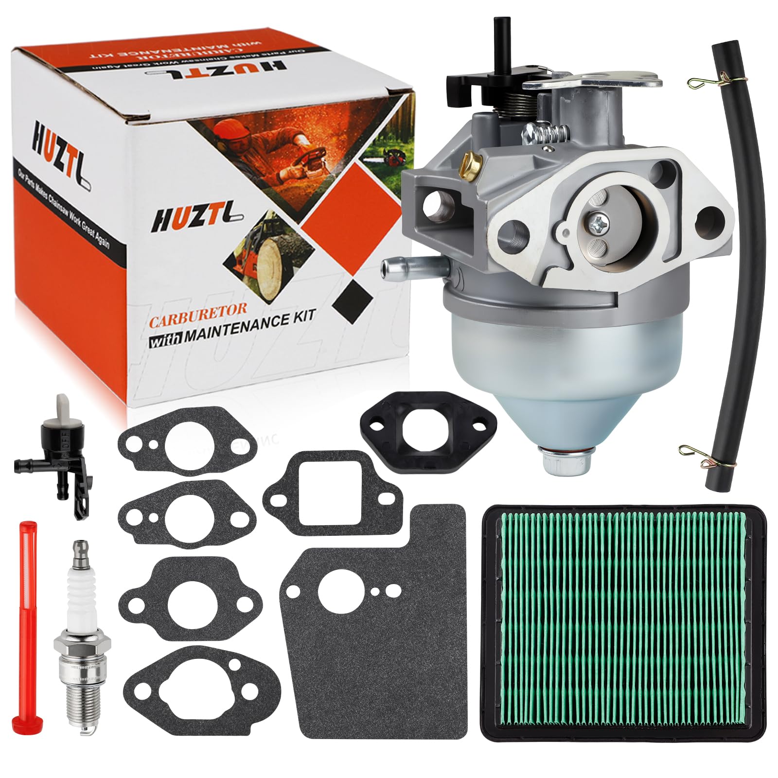 HUZTL 16100-Z0L-853 carburetor assembly for Honda GCV160 engines improves starting reliability.