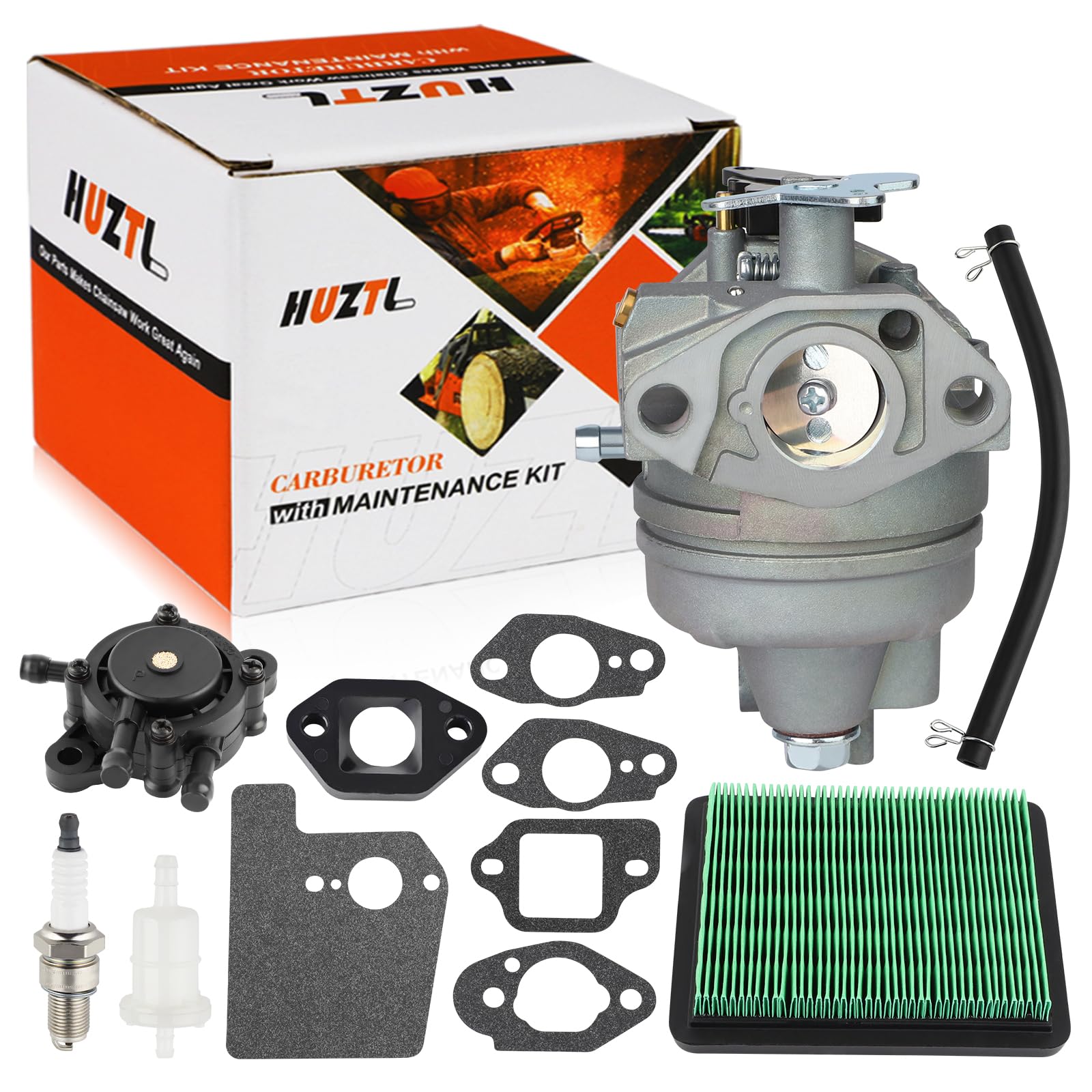 HUZTL 16100-Z1A-802 carburetor assembly fits Honda GC190 engines for reliable operation.
