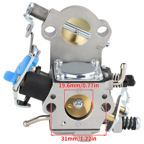 HUZTL 455 Rancher air filter accompanies carburetor for clean intake