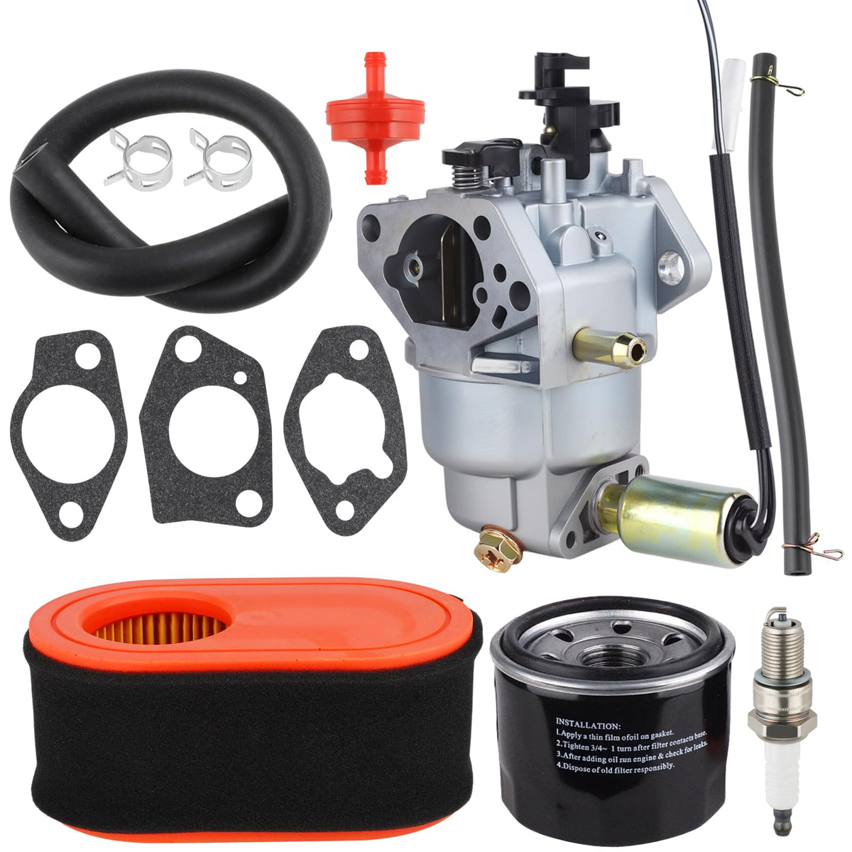 HUZTL 951-05149 carburetor closeup highlighting durable metal components for reliable fuel delivery.