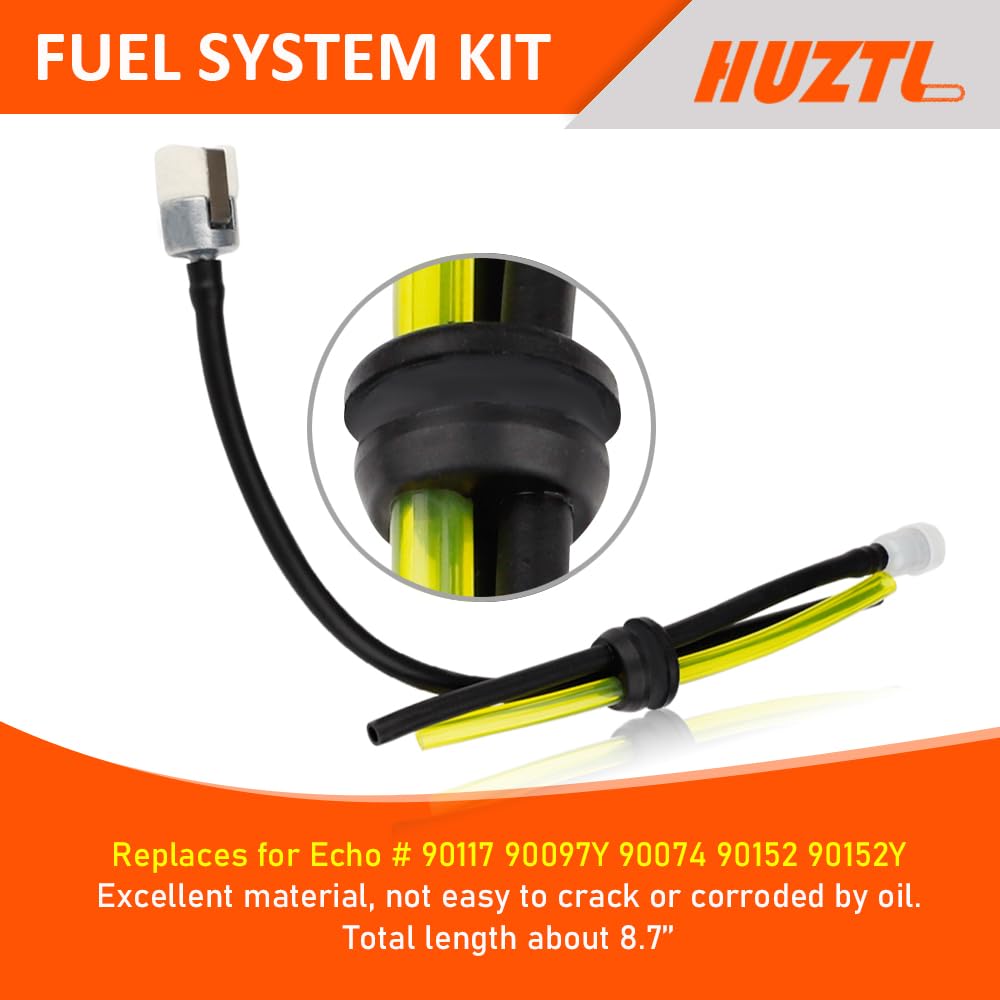HUZTL air filter and fuel line kit for Echo HC150 hedge trimmer