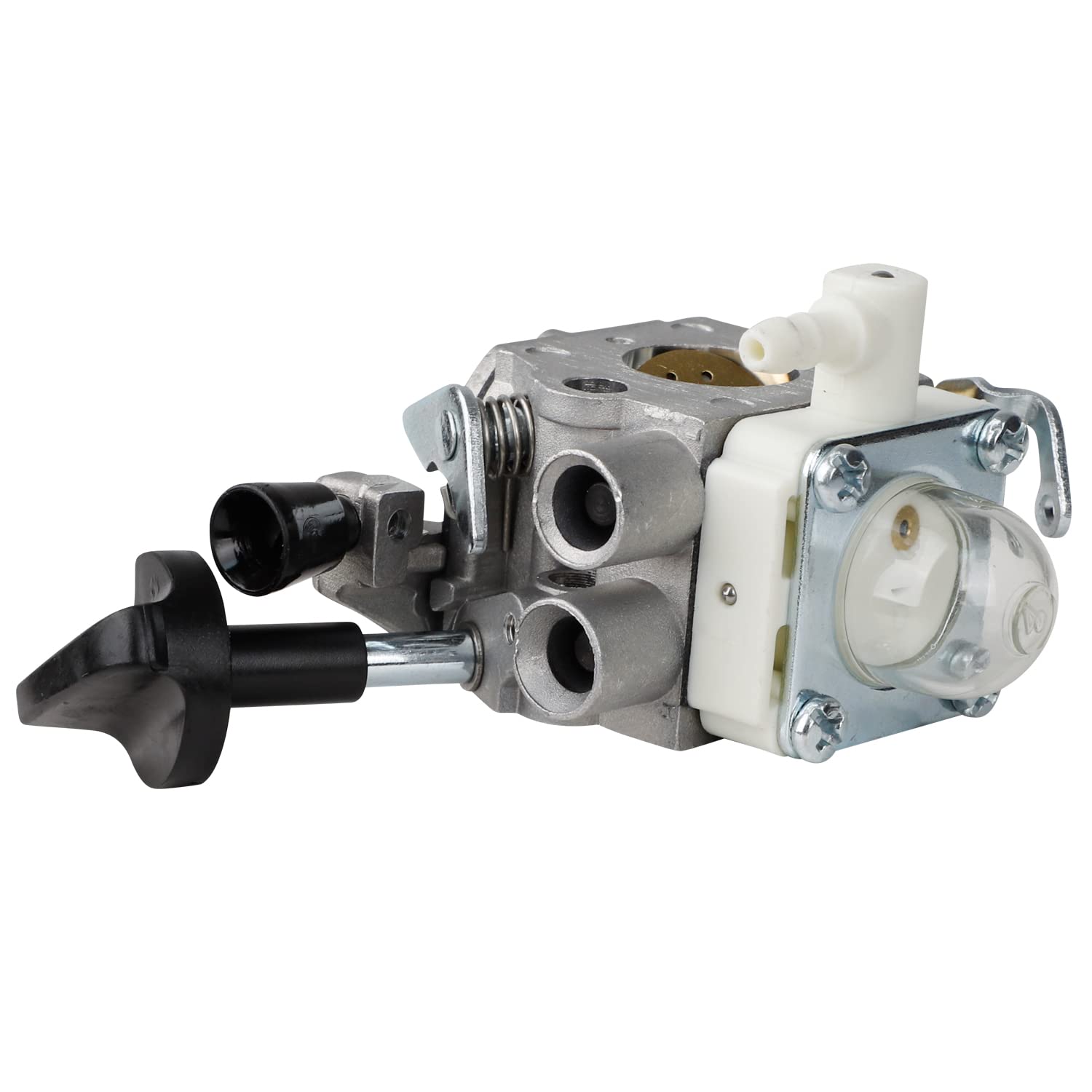 HUZTL BG56C carburetor with fuel line and carb adjustment tool for precise tuning.