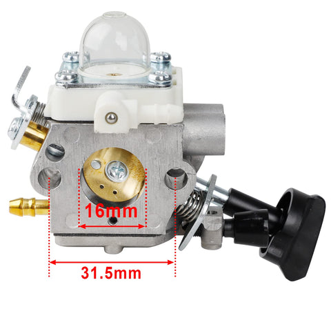 HUZTL BG56C carburetor with air filter, ready for installation.