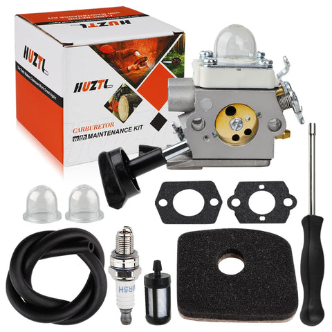 HUZTL BG56C carburetor front view, reliable replacement for STIHL leaf blowers.