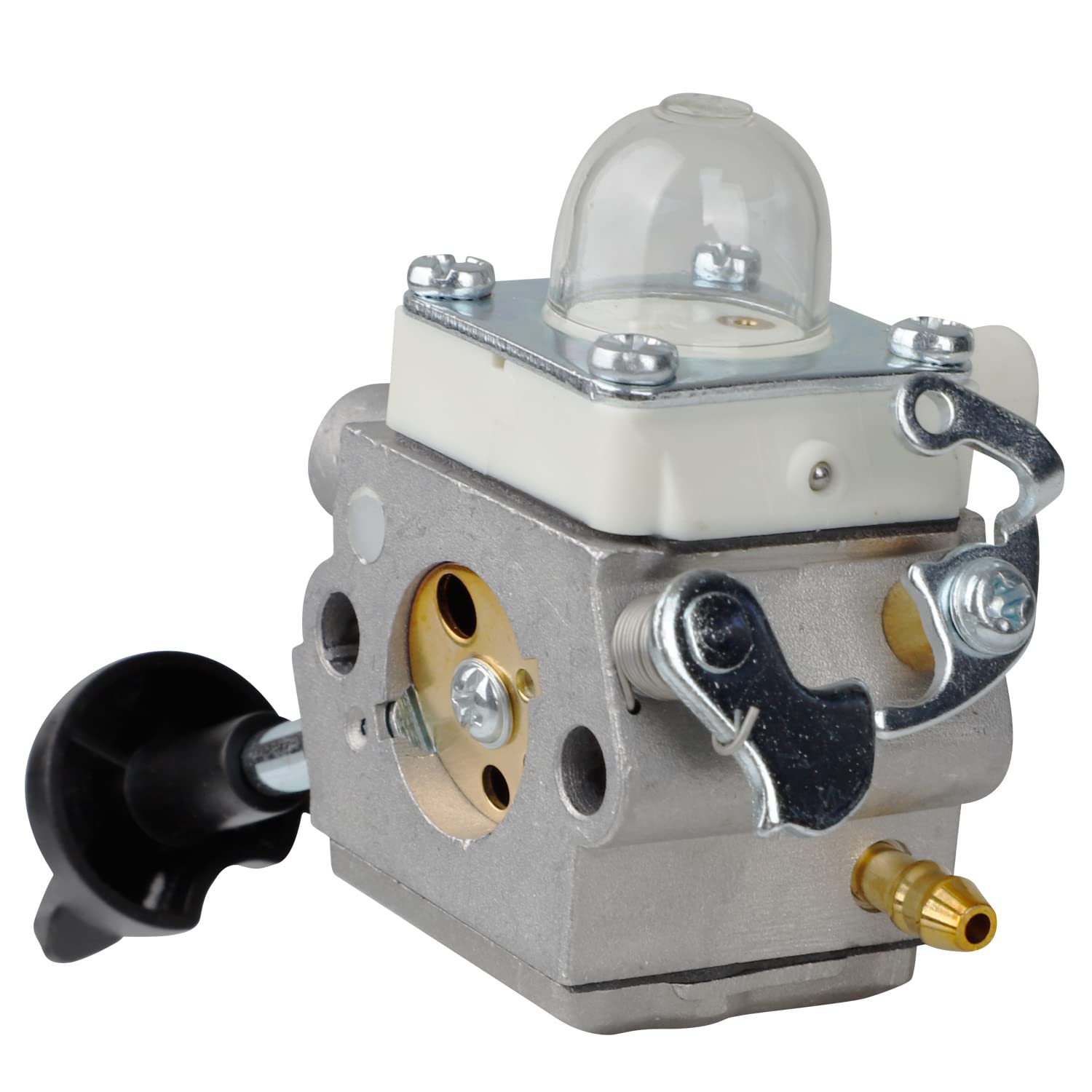 HUZTL BG56C carburetor contents include fuel filter and spark plug.
